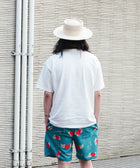 Eanbe 半袖 白 ロゴＴシャツ ルック画像