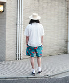 Eanbe 半袖 白 ロゴＴシャツ ルック画像