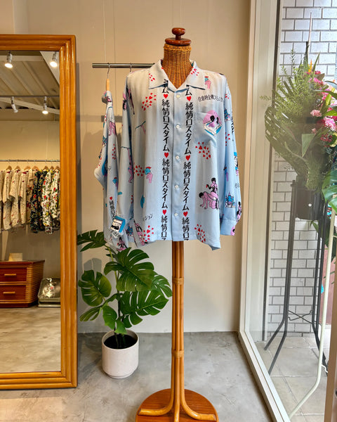 【東京限定】純情ロスタイム L/S SHIRT / LIGHT BLUE