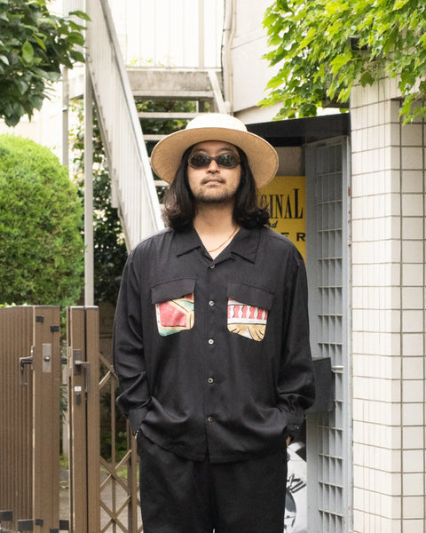 【7/4(土)13:00~販売開始】お笑いスタァ L/S SHIRT / BLACK