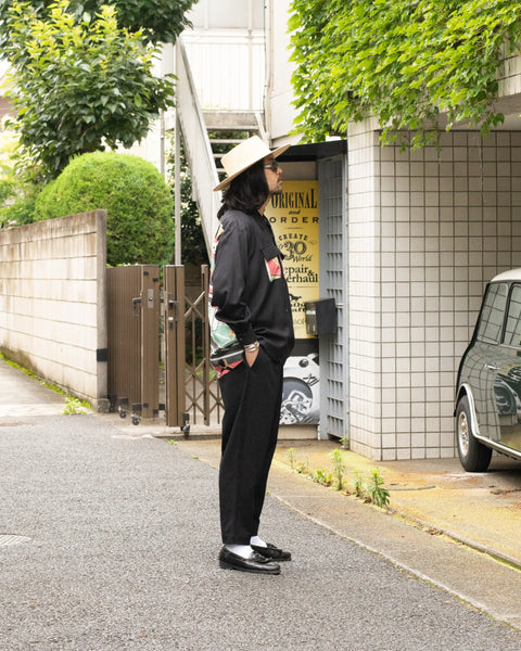 【7/4(土)13:00~販売開始】お笑いスタァ L/S SHIRT / BLACK