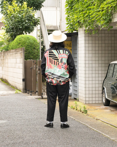 【7/4(土)13:00~販売開始】お笑いスタァ L/S SHIRT / BLACK