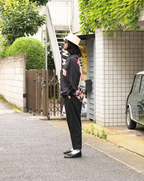 【7/4(土)13:00~販売開始】お笑いスタァ L/S SHIRT / BLACK