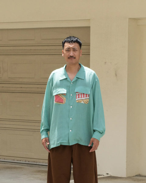 【7/4(土)13:00~販売開始】お笑いスタァ L/S SHIRT / GREEN