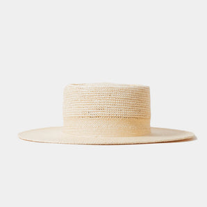 PANAMA HAT (THE PORK PIE×Eanbe) / IVORY