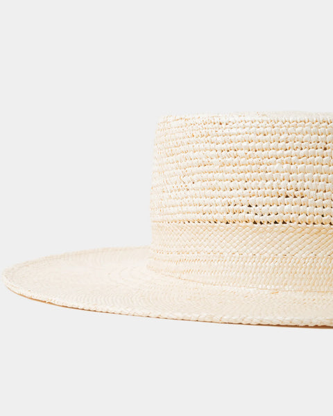 PANAMA HAT (THE PORK PIE×Eanbe) / IVORY