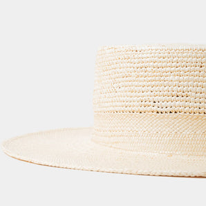 PANAMA HAT (THE PORK PIE×Eanbe) / IVORY