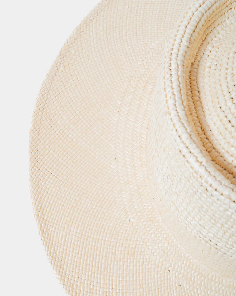 PANAMA HAT (THE PORK PIE×Eanbe) / IVORY