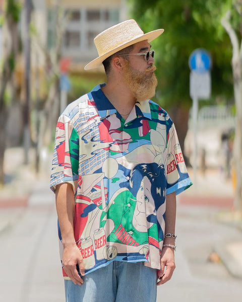 PANAMA HAT (THE PORK PIE×Eanbe) / IVORY