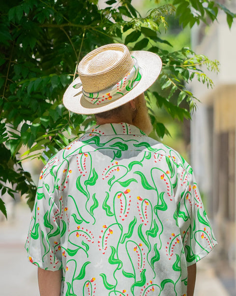 PANAMA HAT (THE PORK PIE×Eanbe) / IVORY