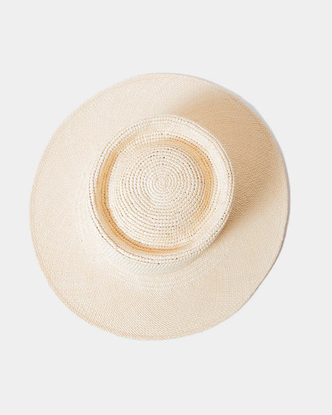 PANAMA HAT (THE PORK PIE×Eanbe) / IVORY