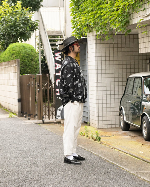 【7/4(土)13:00~販売開始】琉球爬竜船競漕 L/S SHIRT / BLACK