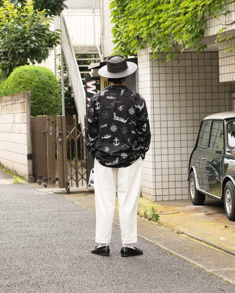 【7/4(土)13:00~販売開始】琉球爬竜船競漕 L/S SHIRT / BLACK