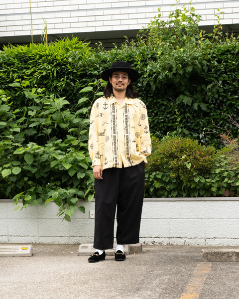 【7/4(土)13:00~販売開始】琉球爬竜船競漕 L/S SHIRT / YELLOW