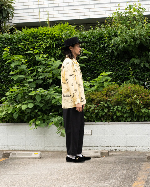 【7/4(土)13:00~販売開始】琉球爬竜船競漕 L/S SHIRT / YELLOW