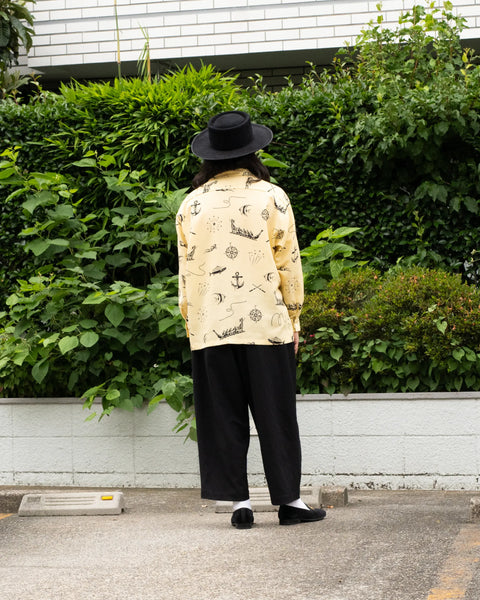 【7/4(土)13:00~販売開始】琉球爬竜船競漕 L/S SHIRT / YELLOW