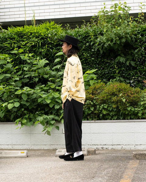 【7/4(土)13:00~販売開始】琉球爬竜船競漕 L/S SHIRT / YELLOW