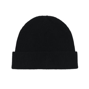 LOGO KNIT CAP / Black