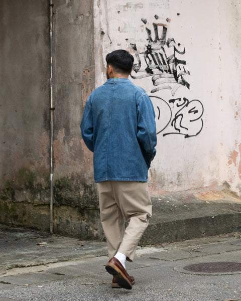 Denim Coverall / BLUE