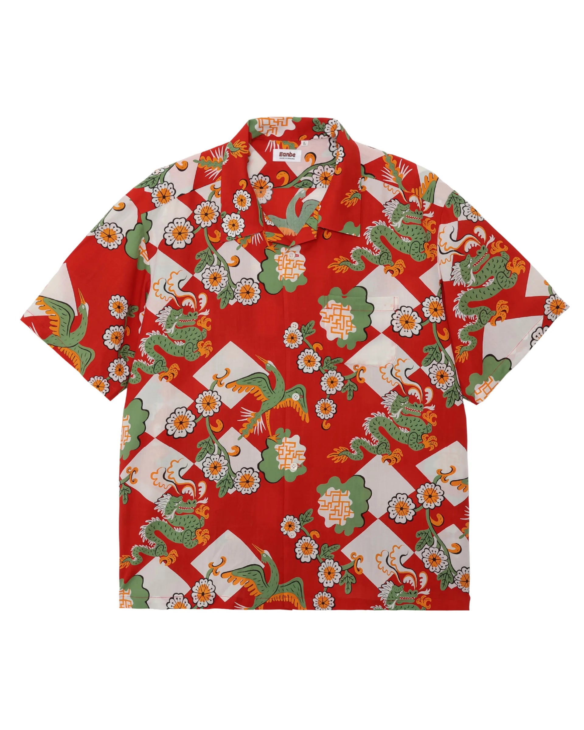 新品 eanbe いあんべ 昇龍鳳凰 アロハシャツ ハワイアンシャツ イアンベ 新品 eanbe いあんべ 昇龍鳳凰 アロハシャツ ハワイアンシャツ
