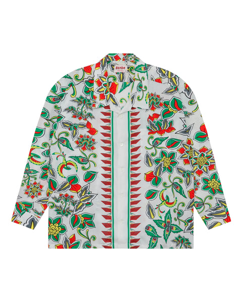 桃源花 - Togenka L/S Shirt / White