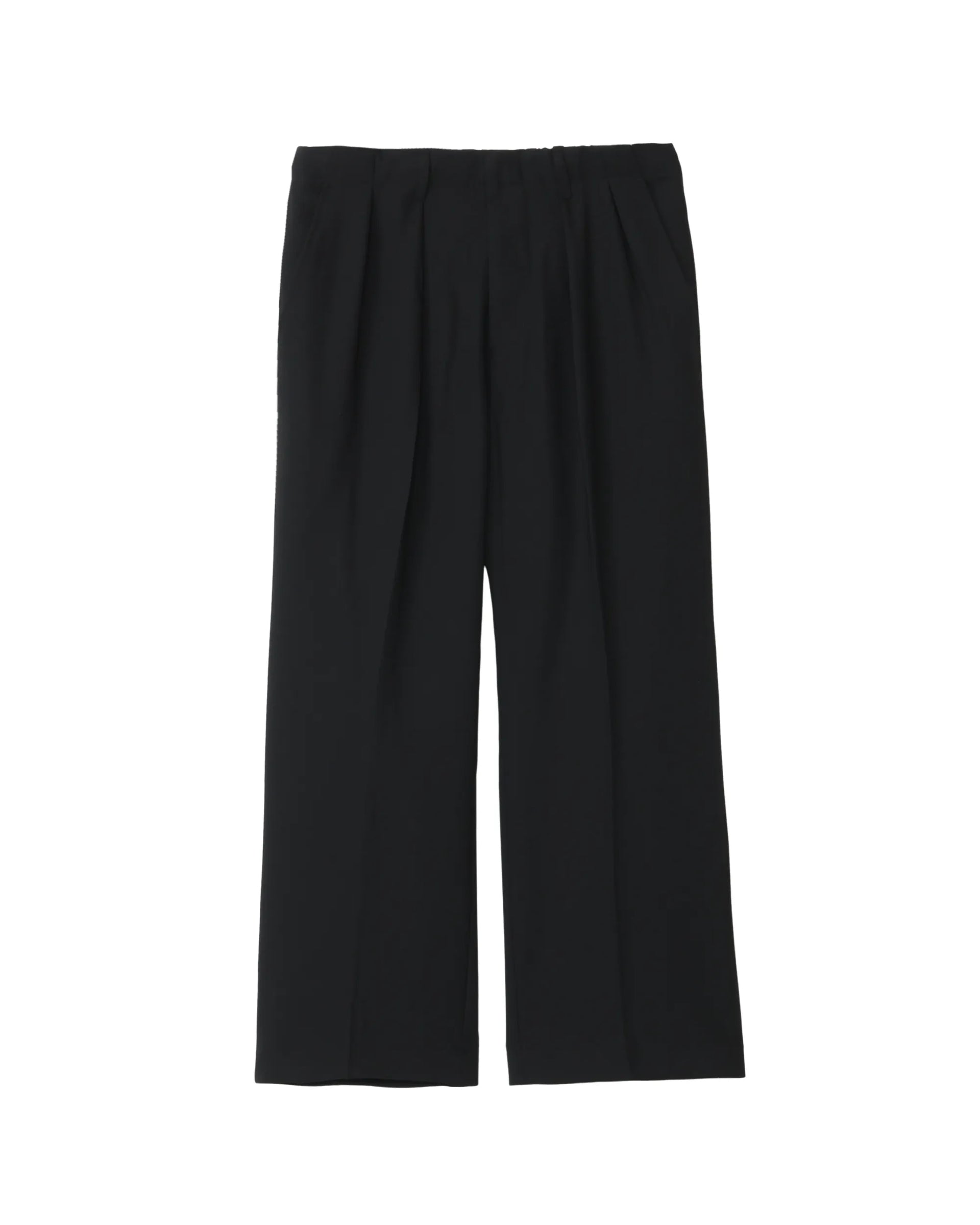 LOOSE BOY SLACKS / BLACK – Eanbe