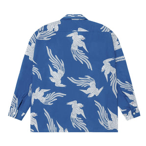 WATARIDORI L/S SHIRT / BLUE