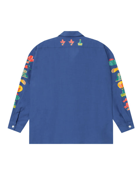 EL BORRACHO L/S SHIRT / NAVY