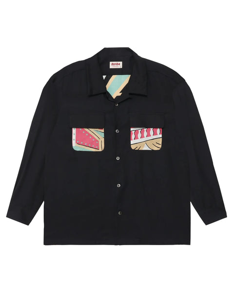 【7/4(土)13:00~販売開始】お笑いスタァ L/S SHIRT / BLACK