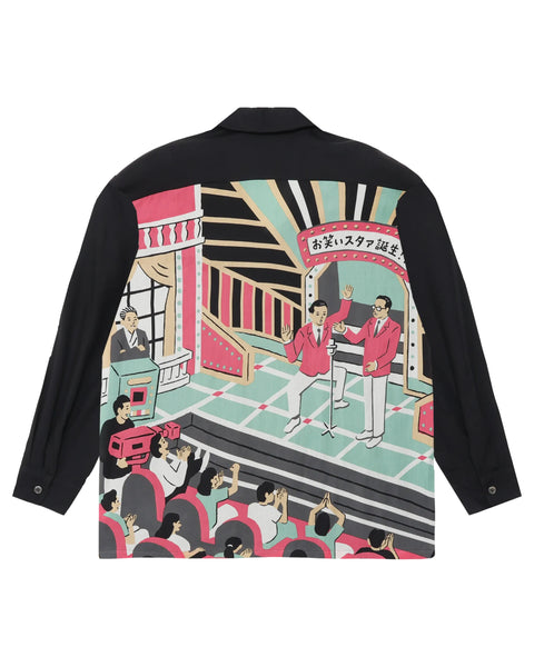 【7/4(土)13:00~販売開始】お笑いスタァ L/S SHIRT / BLACK