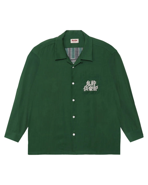 鬼粋俱楽部 L/S SHIRT / GREEN