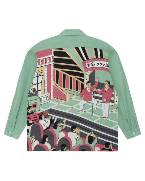 【7/4(土)13:00~販売開始】お笑いスタァ L/S SHIRT / GREEN