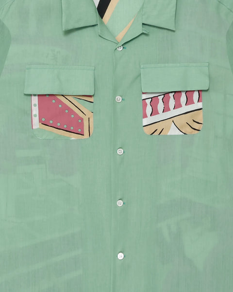 【7/4(土)13:00~販売開始】お笑いスタァ L/S SHIRT / GREEN
