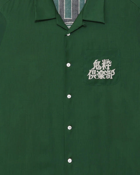 鬼粋俱楽部 L/S SHIRT / GREEN