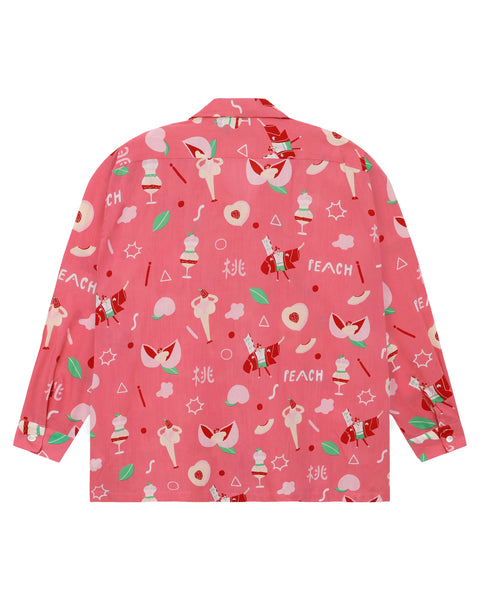 PEACH L/S SHIRT / PINK