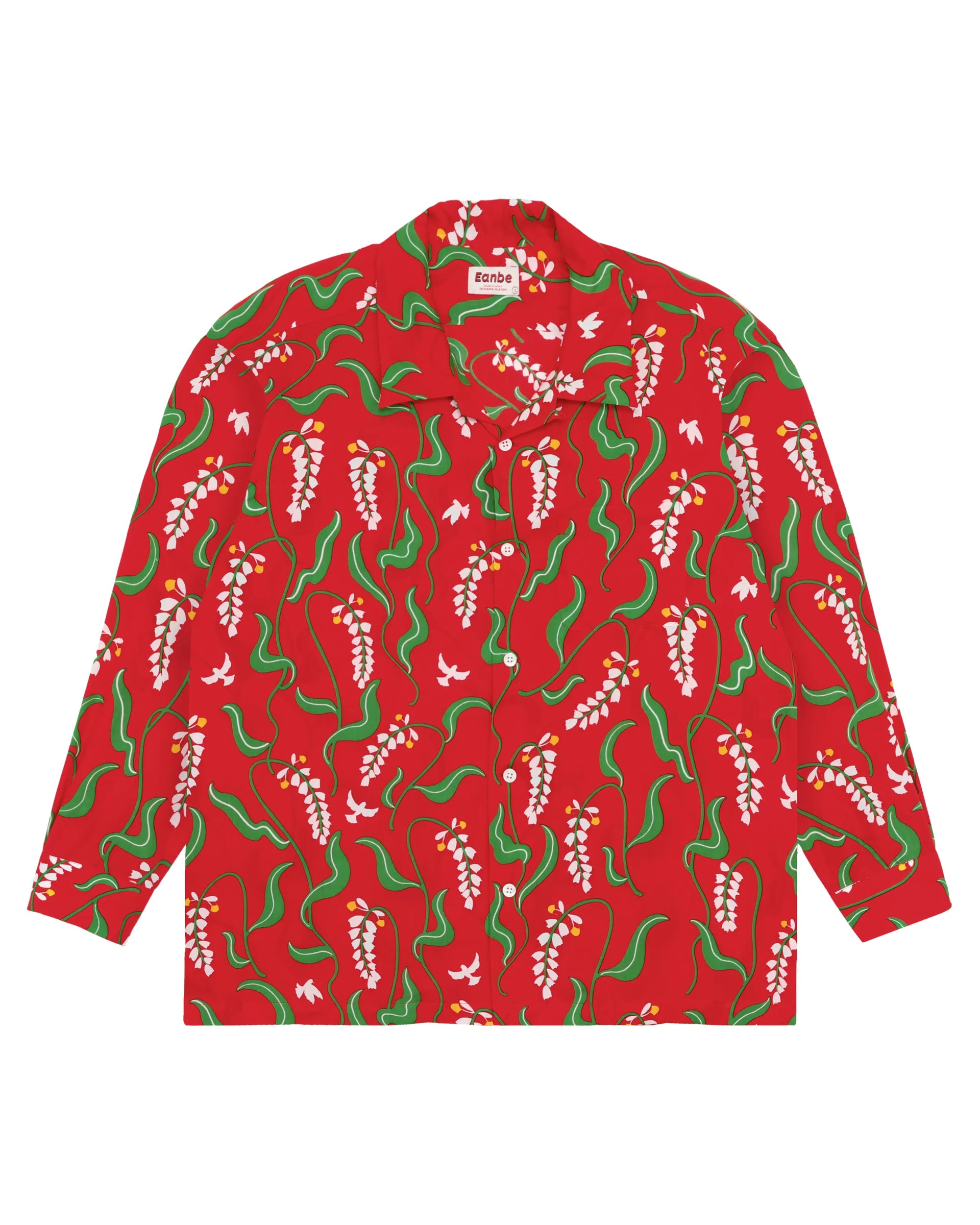 月桃 L/S SHIRT / RED – Eanbe