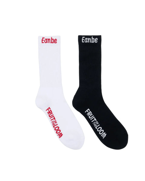 FRUIT OF THE LOOM × Eanbe LOGO SOCKS