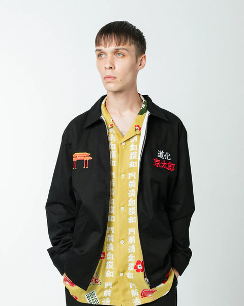 麻雀 L/S SHIRT / MUSTARD