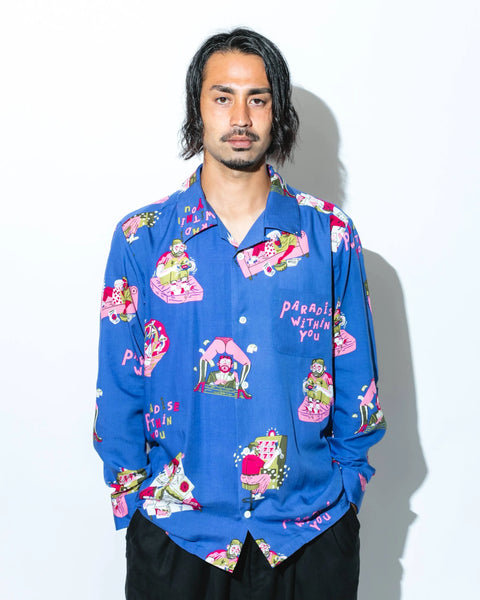 ねるとん バレンタインハウス アロハシャツ PARADISE L/S SHIRT – Eanbe
