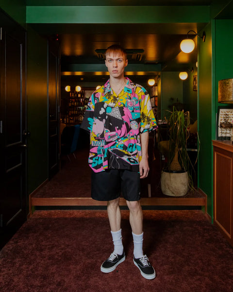 LOGO SHORT PANTS / BLACK