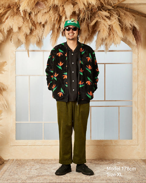 Aloha Fleece JACKET / 極楽鳥花