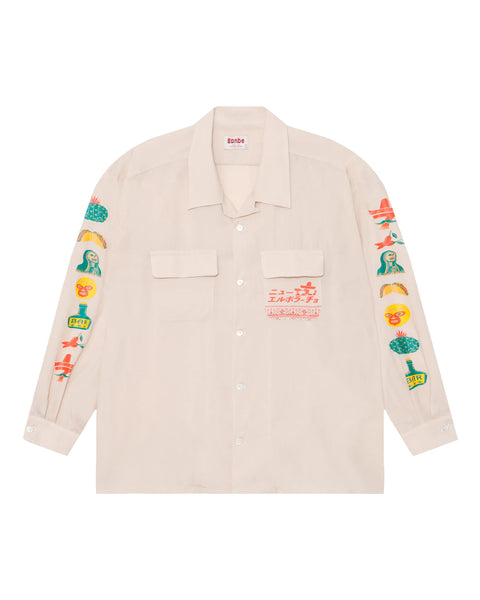 EL BORRACHO L/S Shirt / Beige