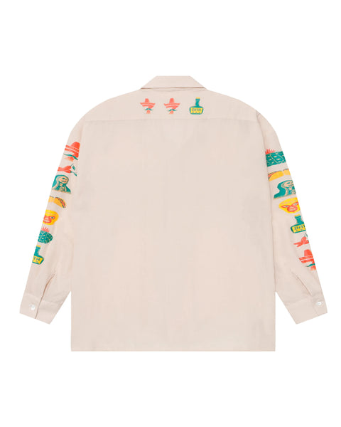 EL BORRACHO L/S SHIRT / BEIGE