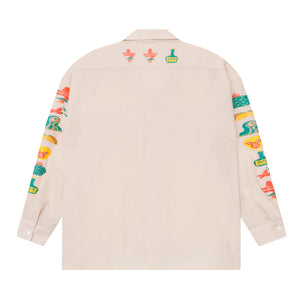 EL BORRACHO L/S SHIRT / BEIGE