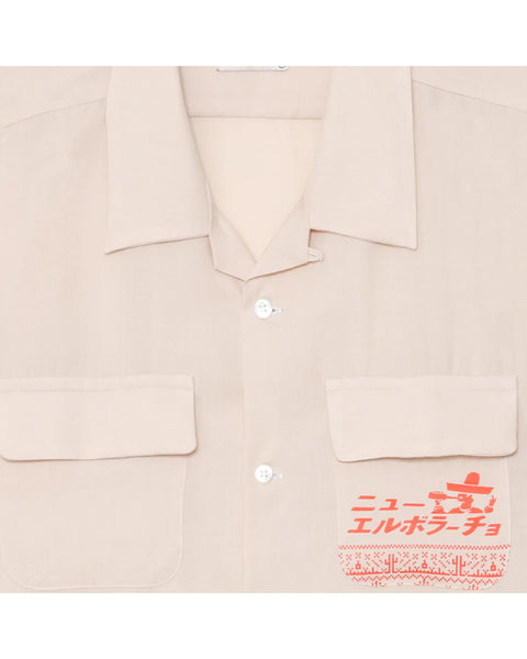 EL BORRACHO L/S SHIRT / BEIGE