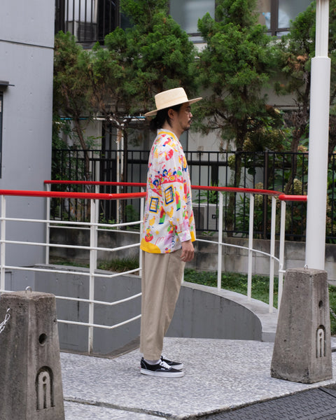 【8/16(日) 13:00~ 販売開始】BUENO CHICKEN L/S SHIRT / WHITE