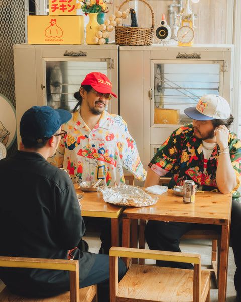 【8/16(日) 13:00~ 販売開始】BUENO CHICKEN L/S SHIRT / WHITE