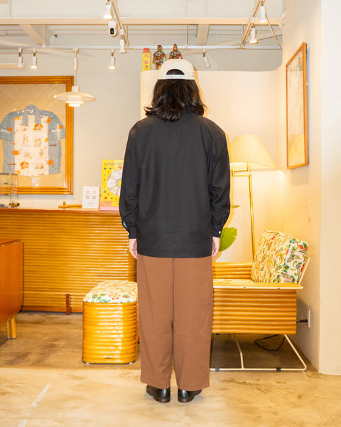 沖縄丸鶏製作所 L/S SHIRT / BLACK