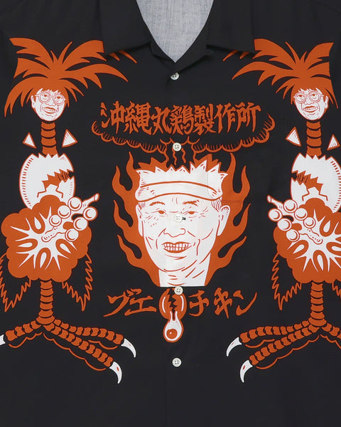 沖縄丸鶏製作所 L/S SHIRT / BLACK