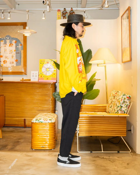 沖縄丸鶏製作所 L/S SHIRT / YELLOW